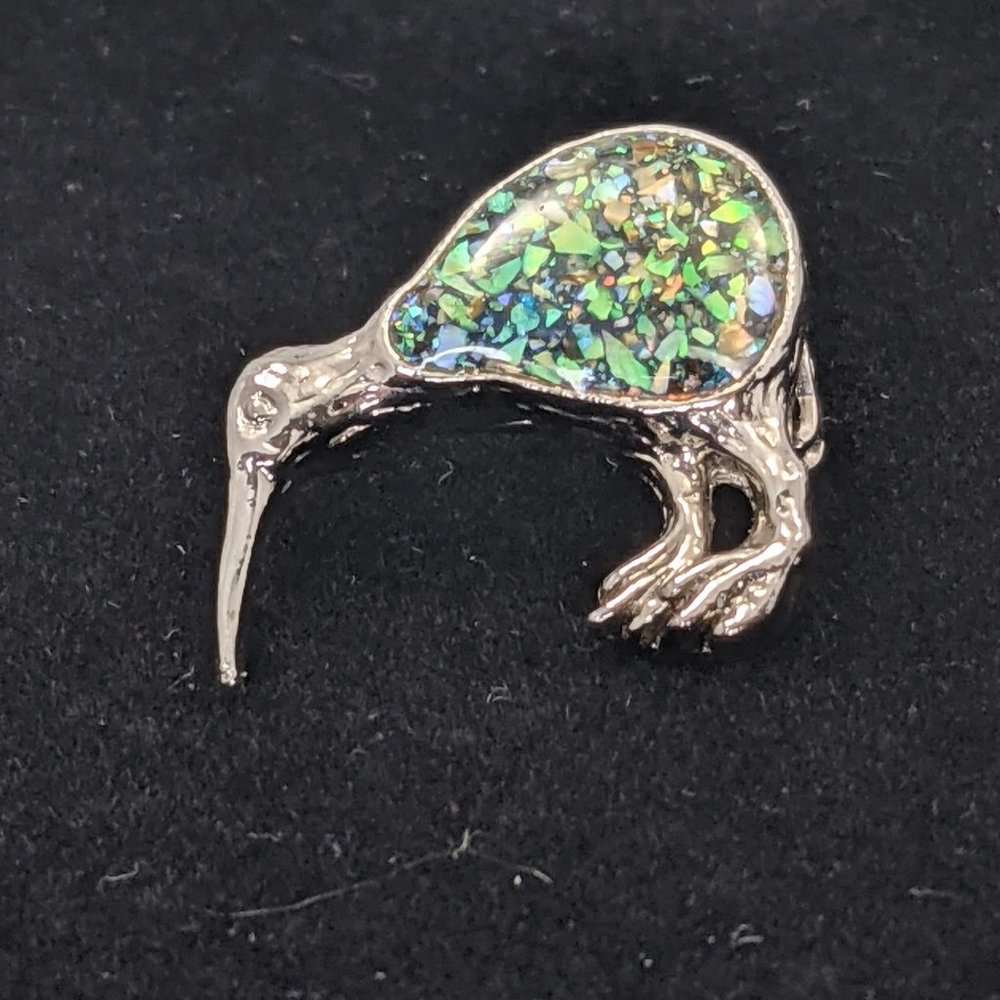 Kiwi Bird Brooch Pin